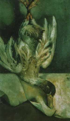 zeitgenössische kunst von Salvador Dali - Ente 1918
