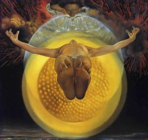 zeitgenössische kunst von Salvador Dali - Fest der Himmelfahrt