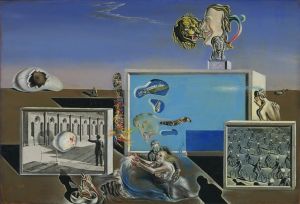 zeitgenössische kunst von Salvador Dali - Erleuchtete Freuden