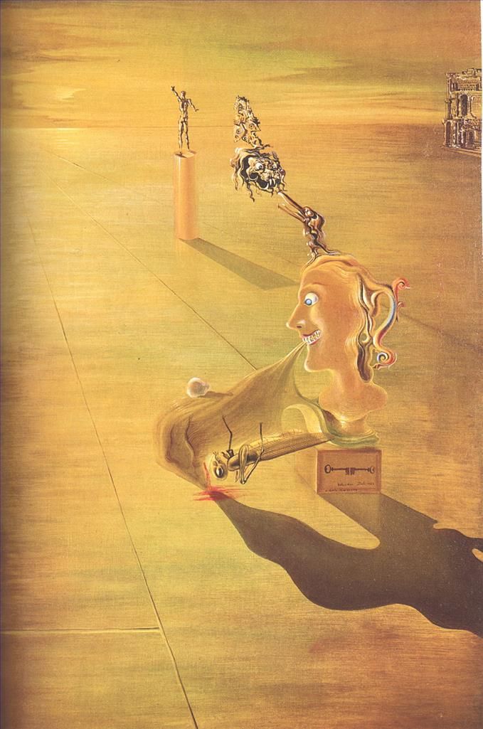 Salvador Dali Ölgemälde - Phantasmagorie