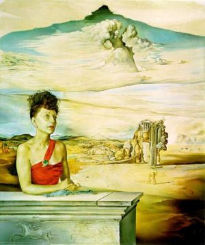 zeitgenössische kunst von Salvador Dali - Porträt von Frau Jack Warner