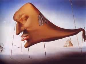 zeitgenössische kunst von Salvador Dali - Schlafen