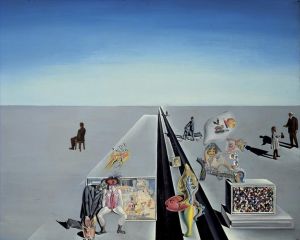 zeitgenössische kunst von Salvador Dali - Die ersten Frühlingstage