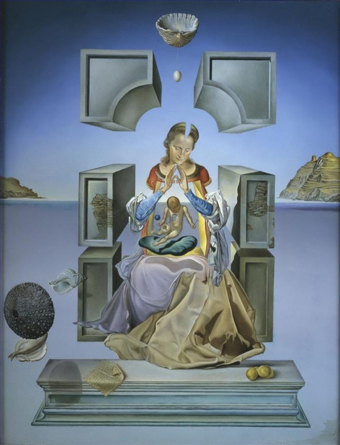 Salvador Dali Ölgemälde - Die Madonna von Port Lligat