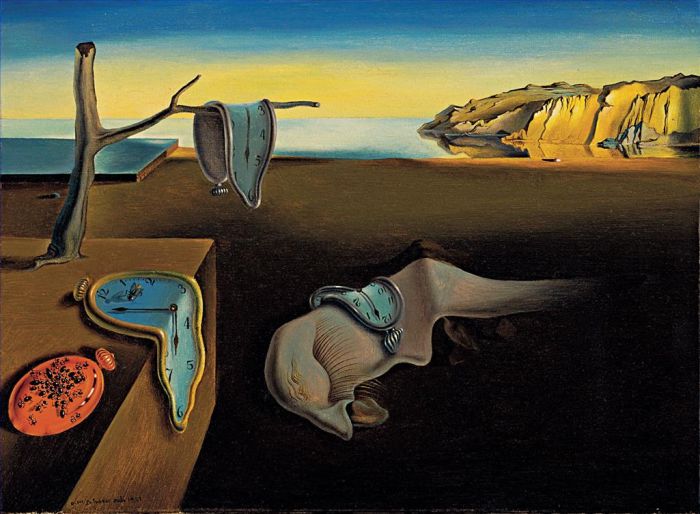 Salvador Dali Ölgemälde - Die Beständigkeit der Erinnerung