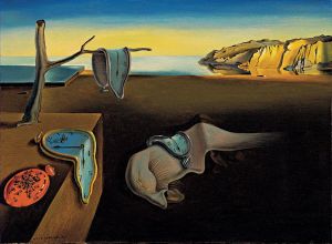 zeitgenössische kunst von Salvador Dali - Die Beständigkeit der Erinnerung