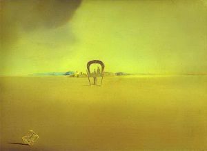 zeitgenössische kunst von Salvador Dali - Der Phantomwagen