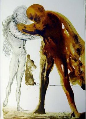 zeitgenössische kunst von Salvador Dali - Filius prodigus
