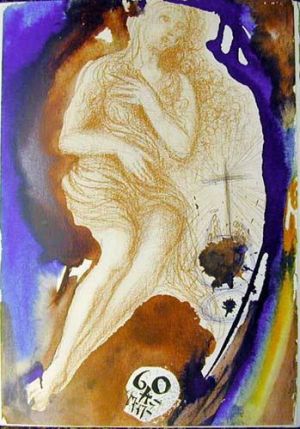 zeitgenössische kunst von Salvador Dali - Muliere peccatrici remittuntur peccata multa