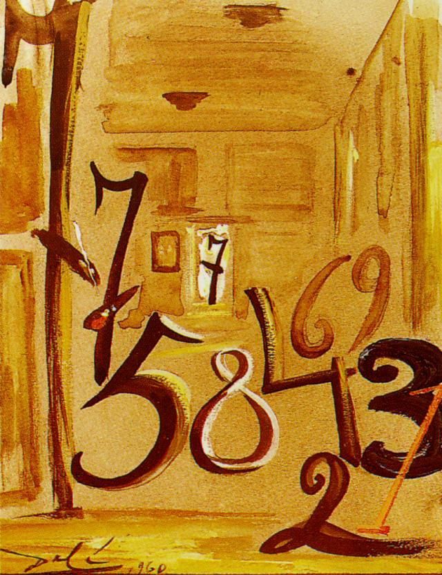 Salvador Dali Andere Malerei - Die Dienstmädchen im Warten auf Las Meninas