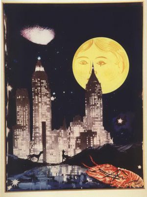 zeitgenössische kunst von Salvador Dali - Der Mond