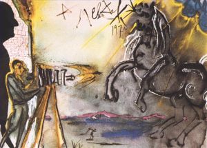 zeitgenössische kunst von Salvador Dali - Zu Meli