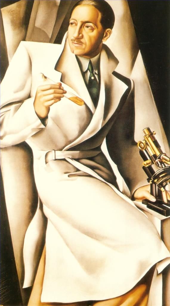 Tamara de Lempicka Ölgemälde - Porträt von Dr. Boucard 1929