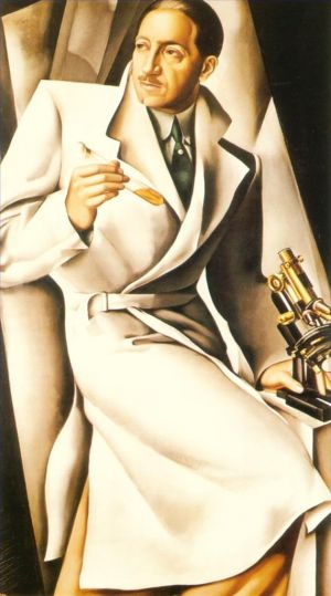 zeitgenössische kunst von Tamara de Lempicka - Porträt von Dr. Boucard 1929
