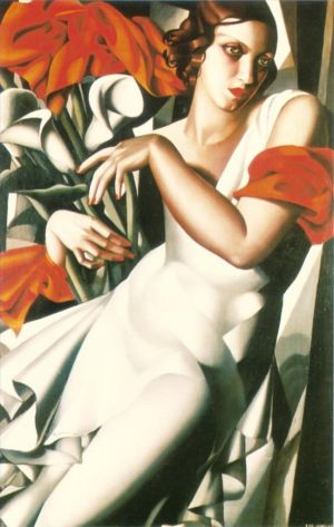 zeitgenössische kunst von Tamara de Lempicka - Porträt von IRA S. 1930