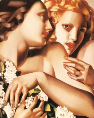 zeitgenössische kunst von Tamara de Lempicka - Druck 1928
