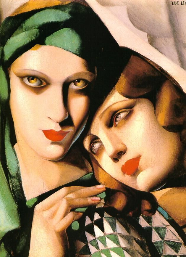 Tamara de Lempicka Ölgemälde - Der grüne Turban 1930