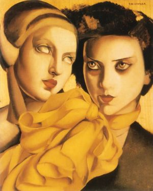 zeitgenössische kunst von Tamara de Lempicka - Junge Damen 1927
