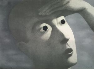 zeitgenössische kunst von Zhang Xiaogang - Junge 2005