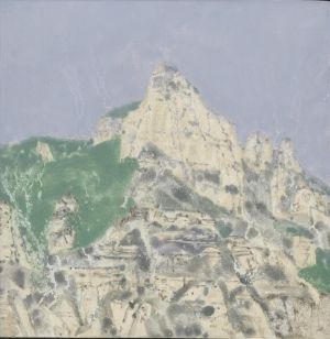 zeitgenössische kunst von Cao Jigang - Die Wolken sind blass und eine leichte Brise weht