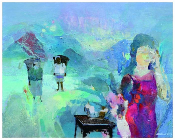 Chen Mutian Andere Malerei - Heimatstadt in diesem Jahr