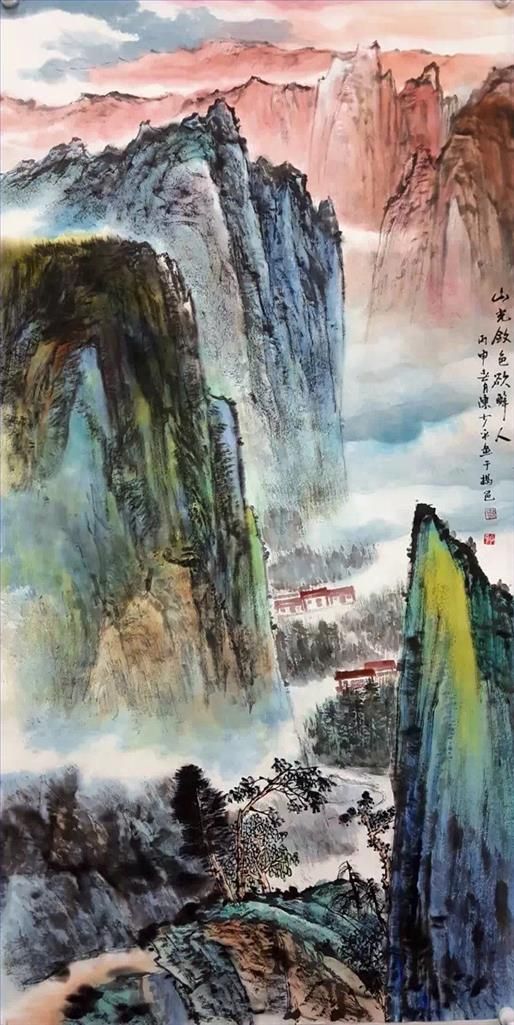 Chen Shaoping Chinesische Kunst - Landschaft 3