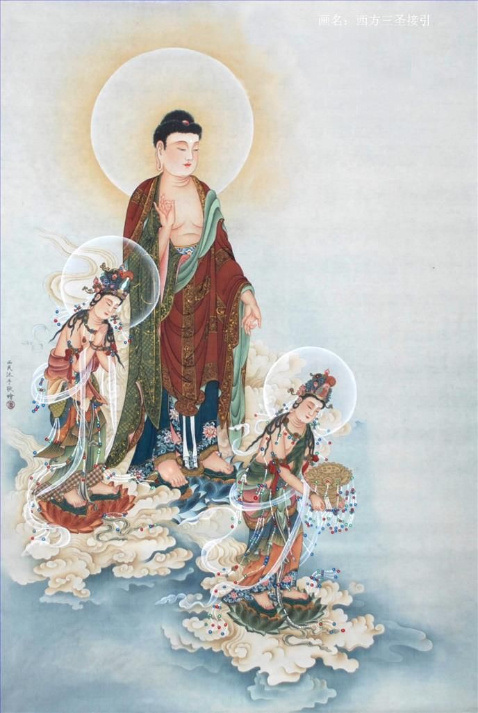 Cui Ximin Chinesische Kunst - Treffen und Führung durch die Three Western Saints