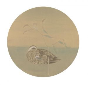 zeitgenössische kunst von Deng Yuanqing - Ein kalter Herbstabend