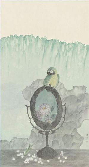 zeitgenössische kunst von Deng Yuanqing - Die Szene im Spiegel