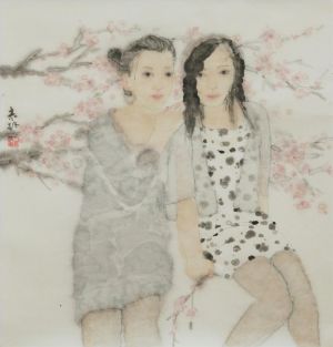 zeitgenössische kunst von Ding Sumei - Schwestern