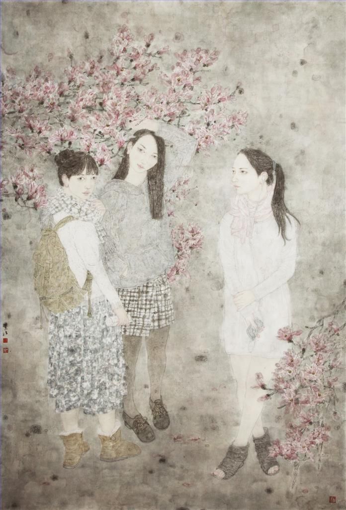 Ding Sumei Chinesische Kunst - Der Klang des Frühlings