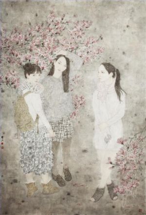 zeitgenössische kunst von Ding Sumei - Der Klang des Frühlings