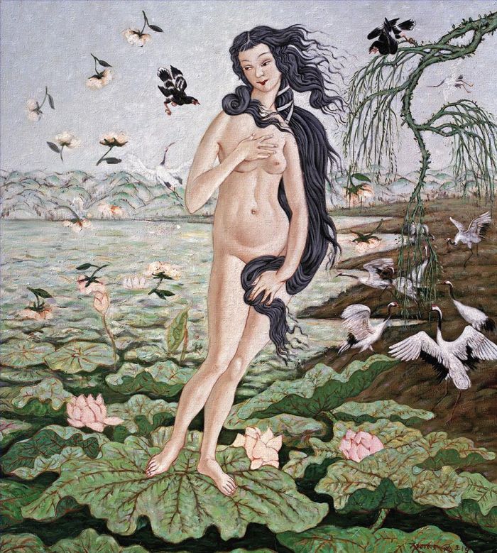 Duan Yuhai Ölgemälde - Große gefälschte Landschaft und berühmtes Gemälde 3
