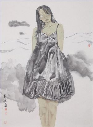 zeitgenössische kunst von Fan Jingwei - Jiawu Tuschemalerei 4