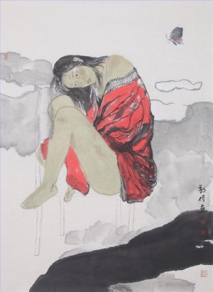 zeitgenössische kunst von Fan Jingwei - Jiawu Tuschemalerei 5