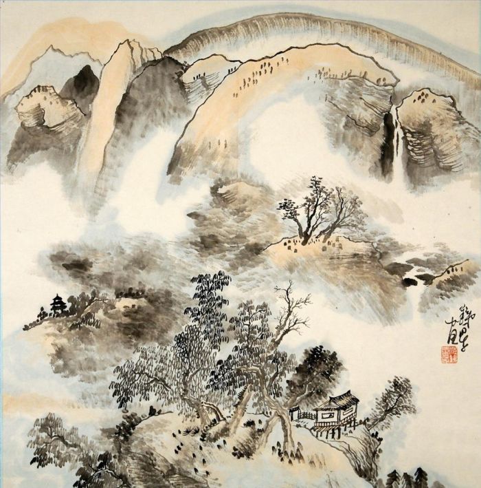 Fan Tiexing Chinesische Kunst - Landschaft 3