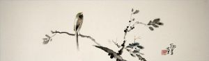 Werk Gemälde von Blumen und Vögeln im traditionellen chinesischen Stil 16