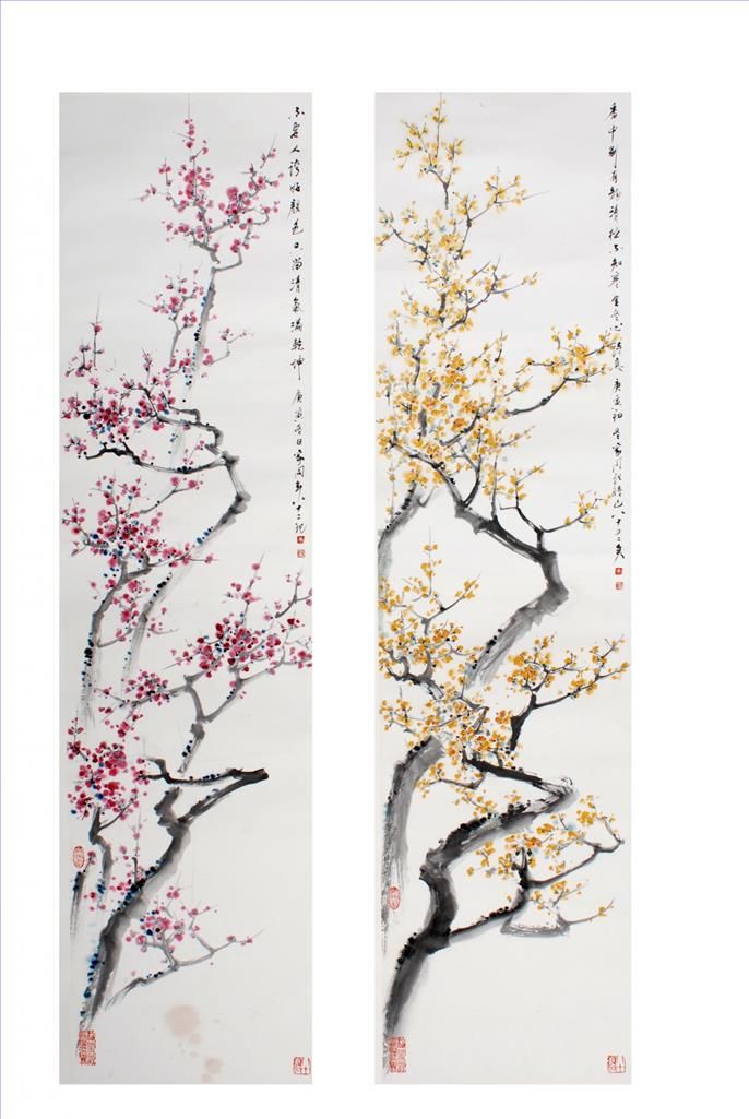 Fei Jiatong Chinesische Kunst - Pflaumenblüte