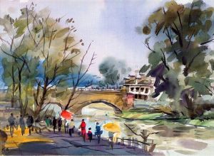 zeitgenössische kunst von Fu Zilong - Hong-Dorf in Anhui