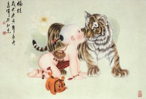 zeitgenössische kunst von Gao Wei - Glückliches Baby