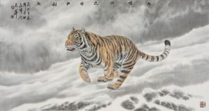 Zeitgenössische chinesische Kunst - Tiger