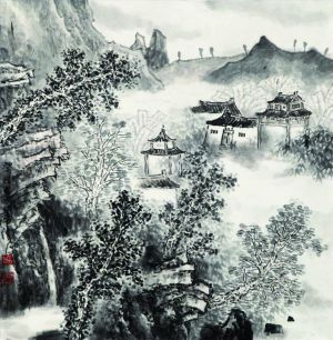zeitgenössische kunst von Ge Tao - Landschaft 5