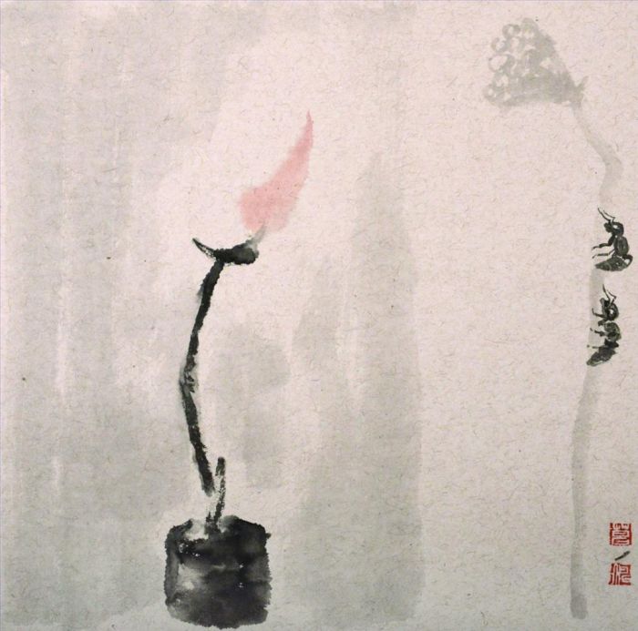 Ge Tao Chinesische Kunst - Öllampe 2