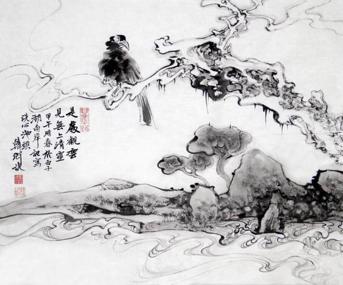 Han Lu Chinesische Kunst - Die Wolke