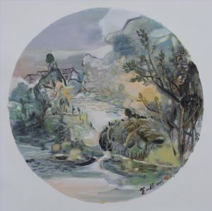 zeitgenössische kunst von He Yimin - Bildlandschaft
