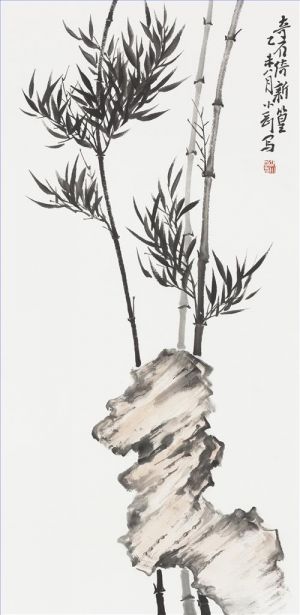 Zeitgenössische chinesische Kunst - Gemälde von Blumen und Vögeln im traditionellen chinesischen Stil 14