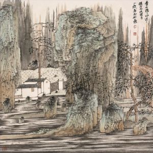 zeitgenössische kunst von Hu Yilong - Landschaft 2