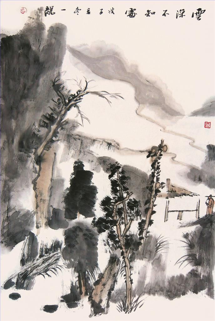 Hu Yilong Chinesische Kunst - Nirgends zu finden