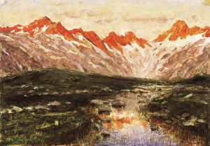 Zeitgenössische Ölmalerei - Berner Oberland