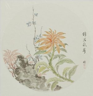 zeitgenössische kunst von Hua Bin - Herbstblätter